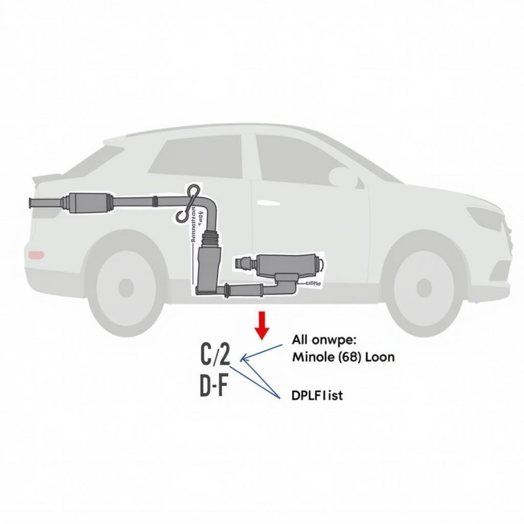 DPF Location in a Car's Exhaust System