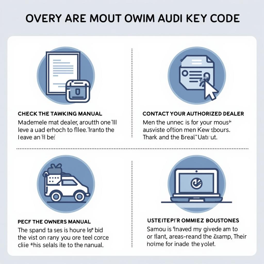 Options for Finding Your Audi Key Code