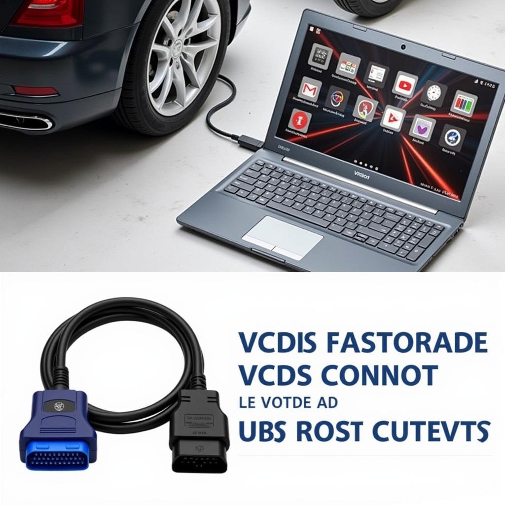 Genuine VCDS Cable Connection