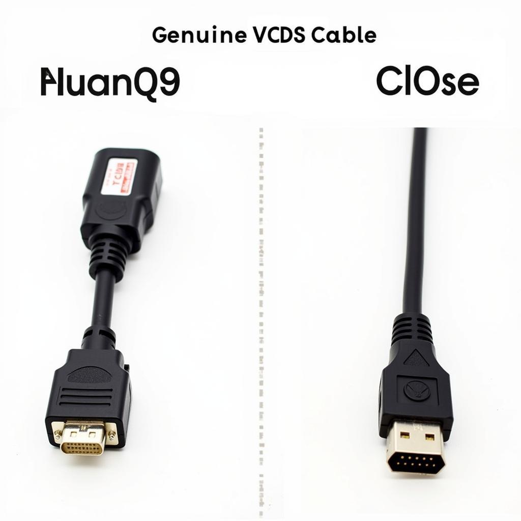 Comparison between Genuine and Clone VCDS Cables