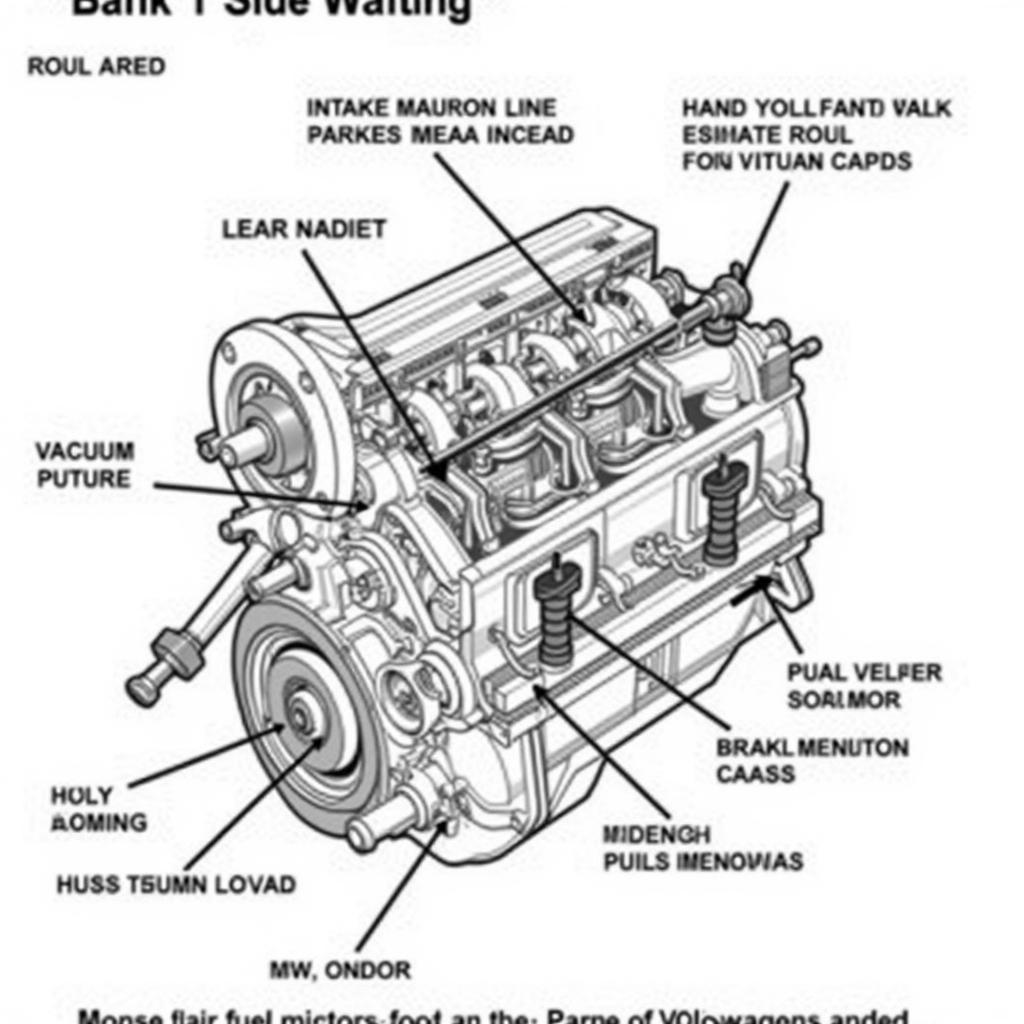 OBD2 Code P2187 VW Engine Diagram