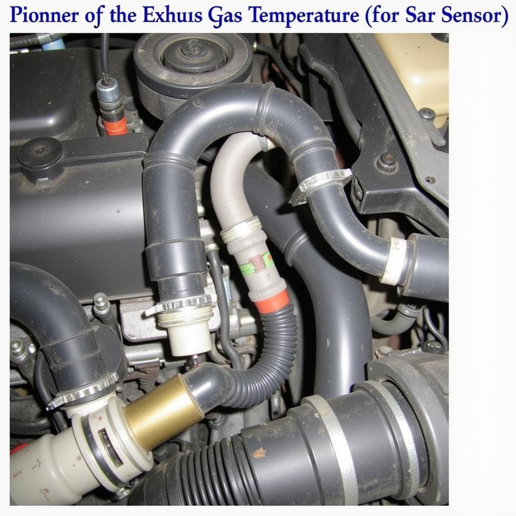 P0544 Audi Fault Code: EGT Sensor Location