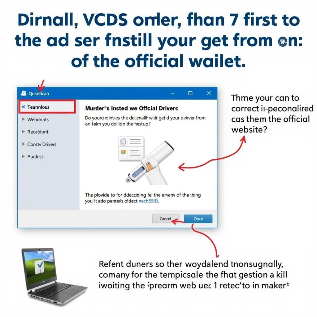 Reinstalling VCDS Drivers on a Laptop