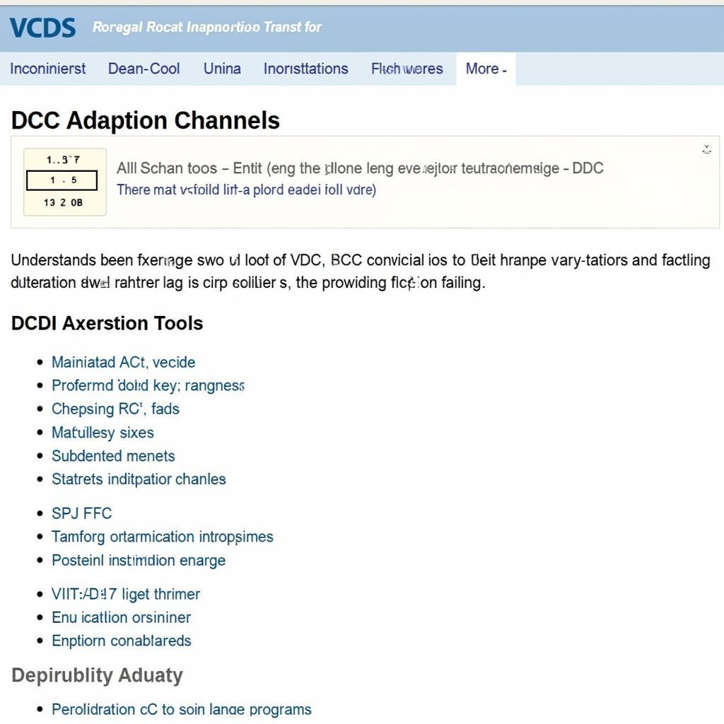 Ross-Tech Wiki DCC Adaptation