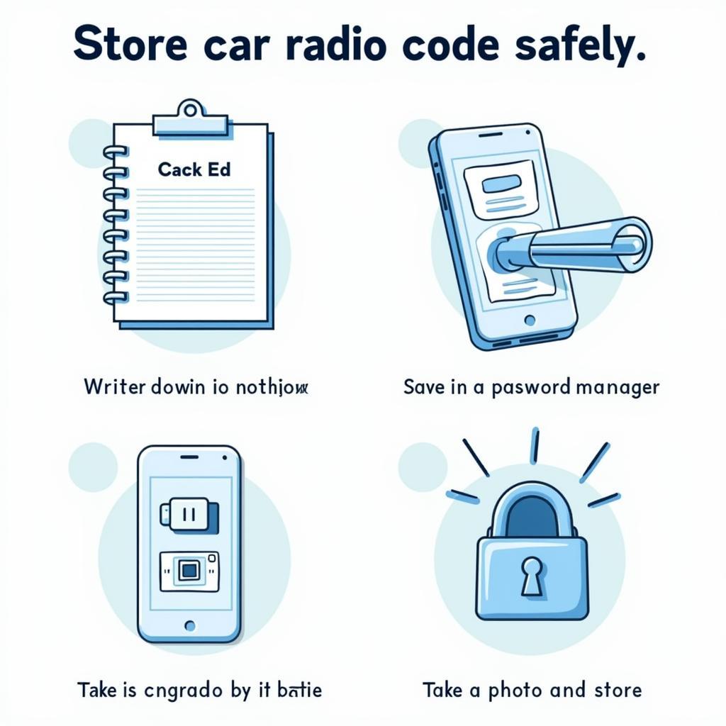 Storing Your Audi Radio Code Safely