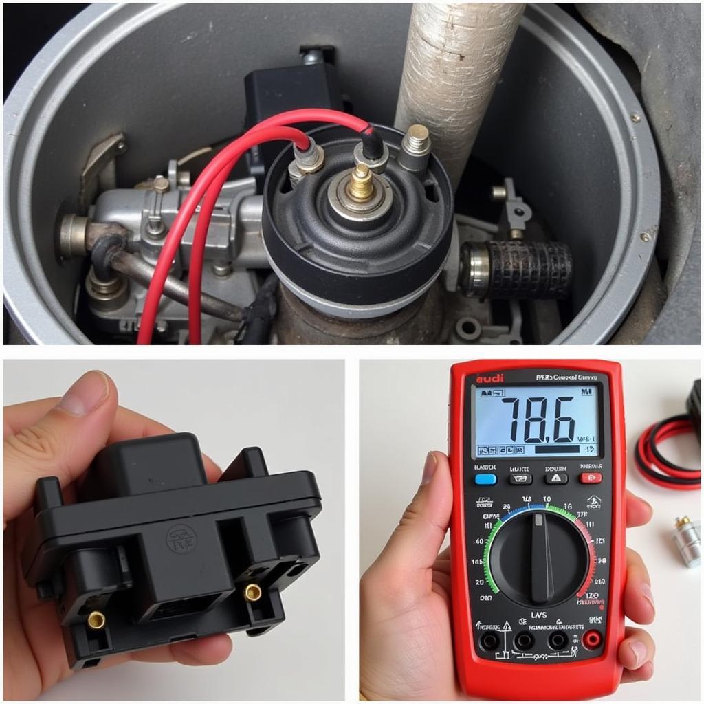 Testing 2007 Audi A6 TRS with Multimeter