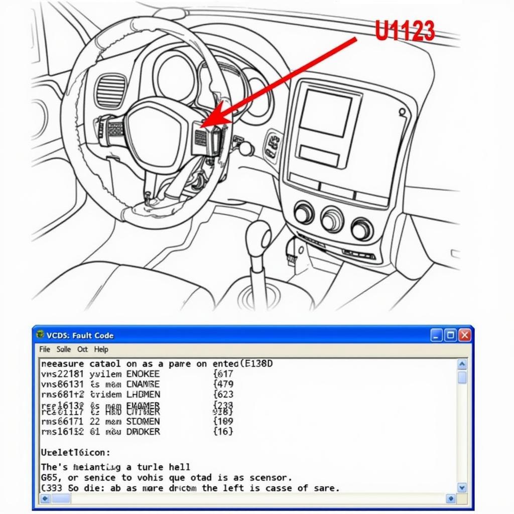 U1123 VCDS Code and Steering Angle Sensor