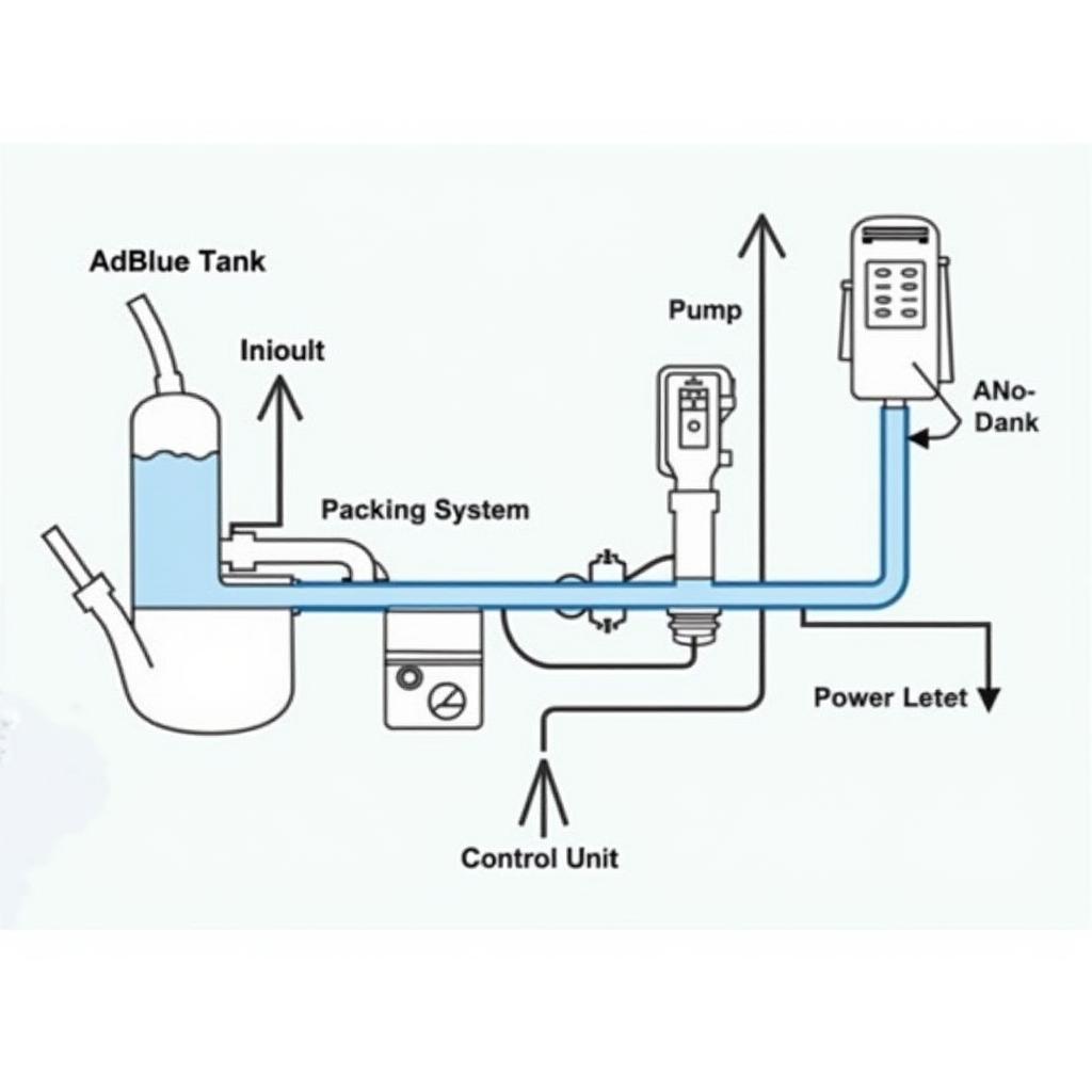 AdBlue System Diagram