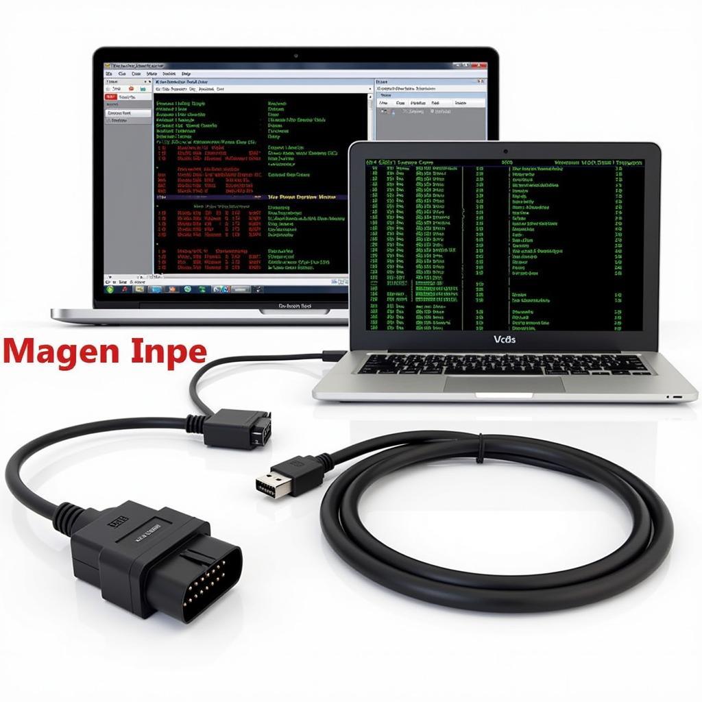 VW Atlas Connected to VCDS Cable