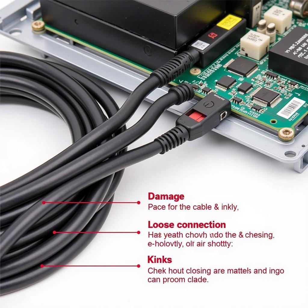 Checking VCDS Cable Connection for Damage