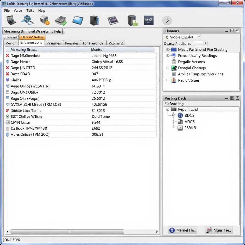 VCDS Channel 18 Measuring Blocks Display