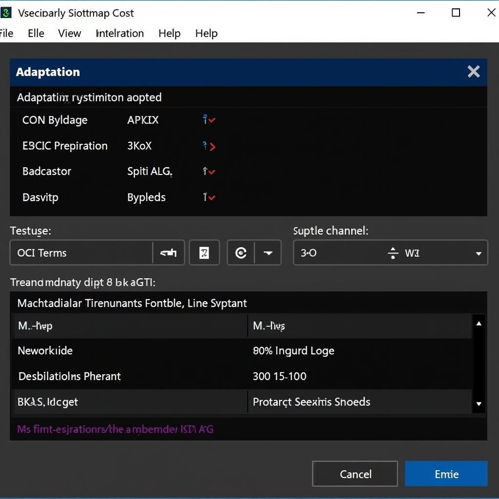 VCDS Interface for XDS Adjustment