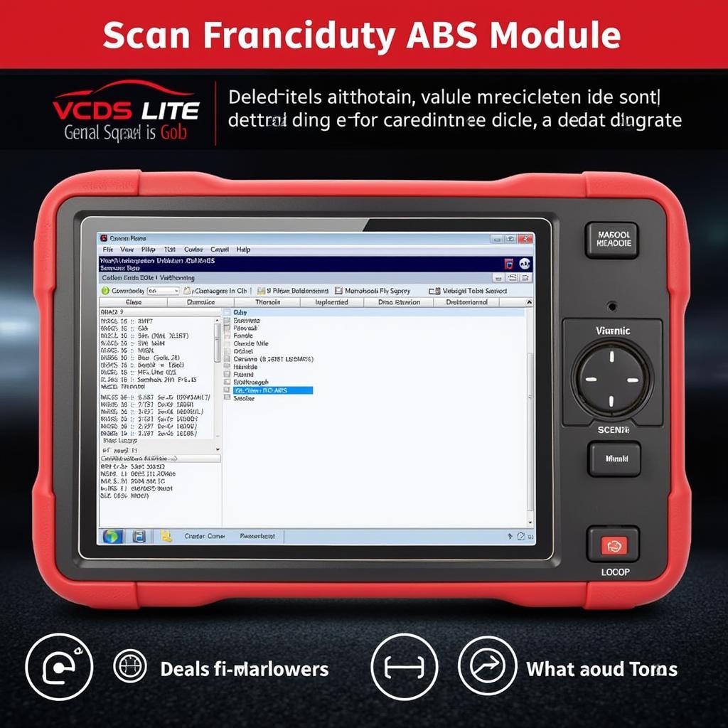 VCDS Lite Scanning ABS Module