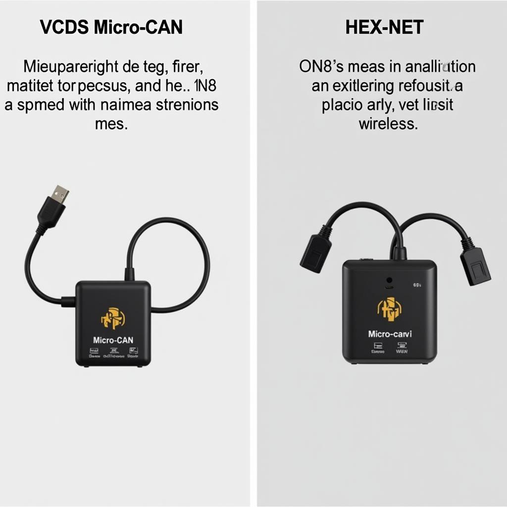 VCDS Micro-CAN vs. HEX-NET Interface Comparison