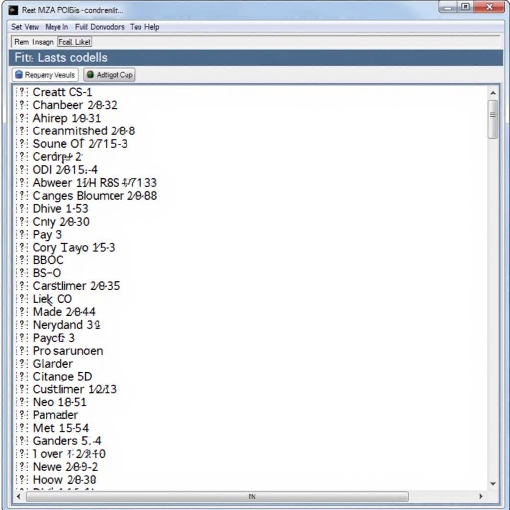 VCDS MK6 Golf Fault Codes