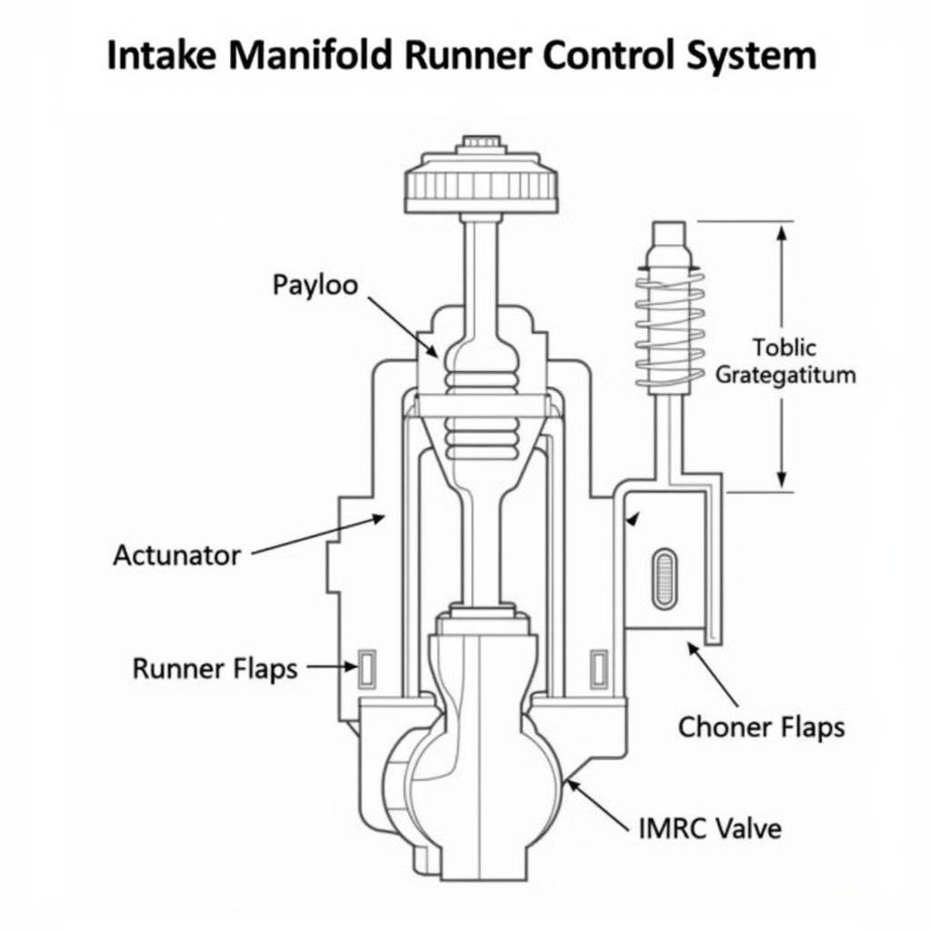 VCDS P2070 Intake Manifold Runner Control System Diagram