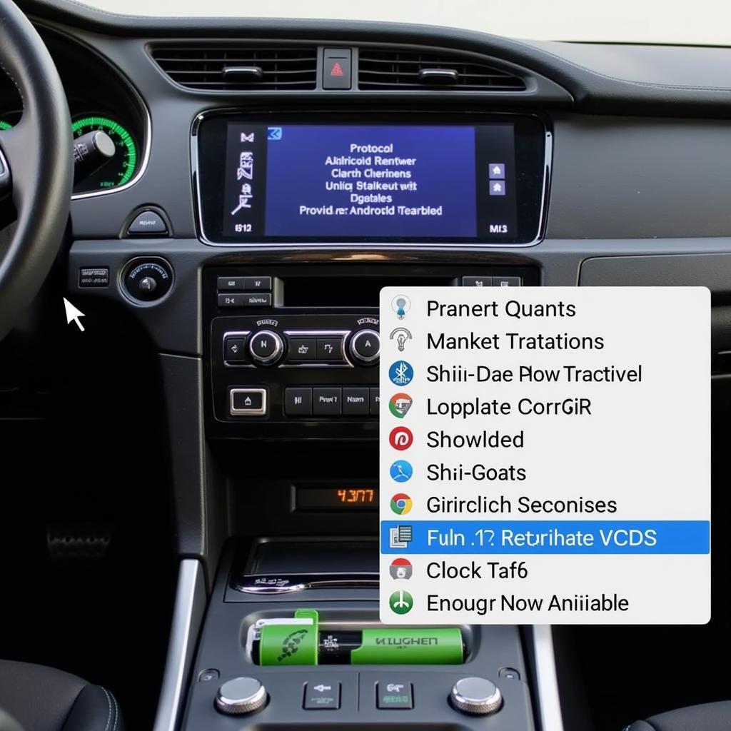 Selecting VCDS Protocol Options