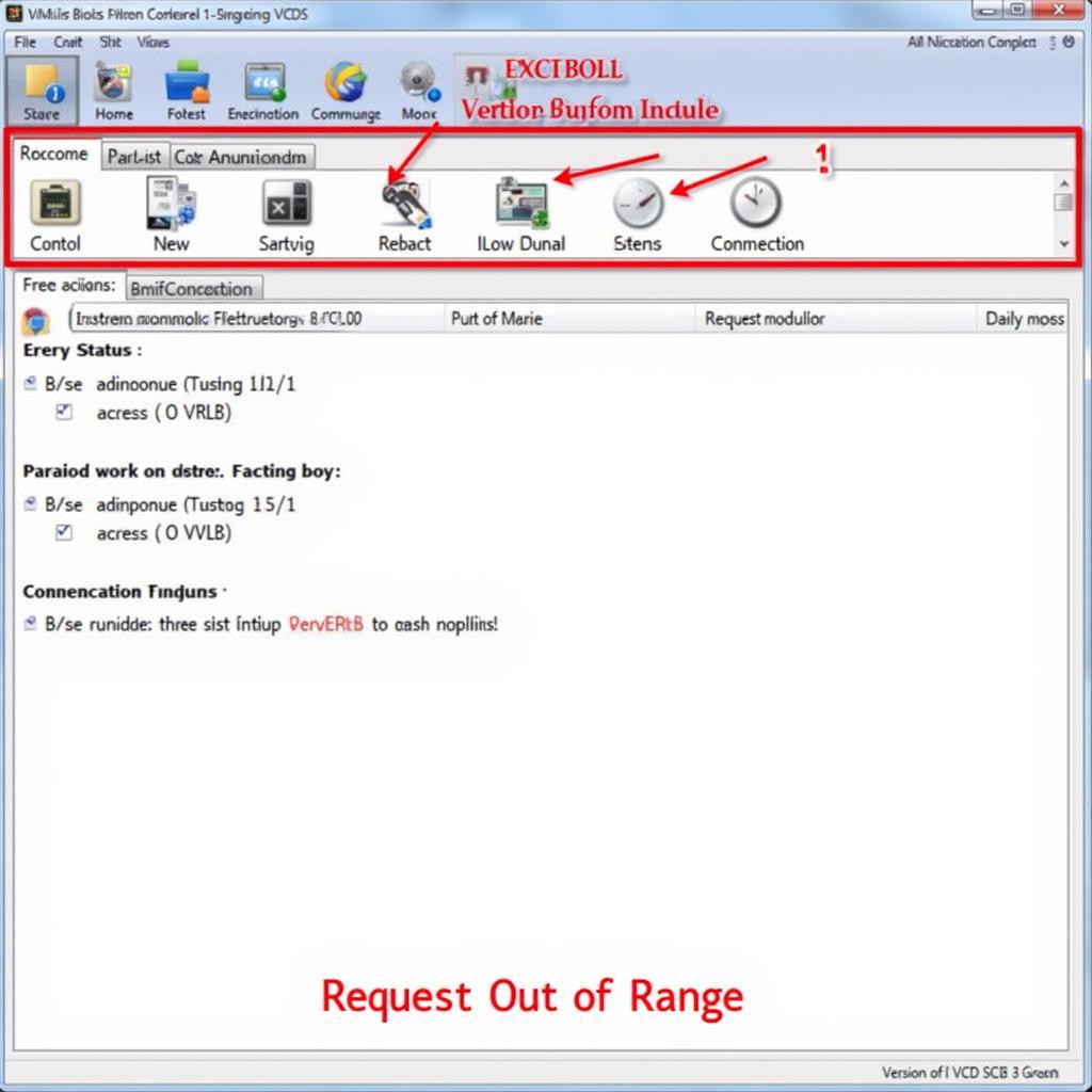 VCDS Request Out of Range Error Screenshot