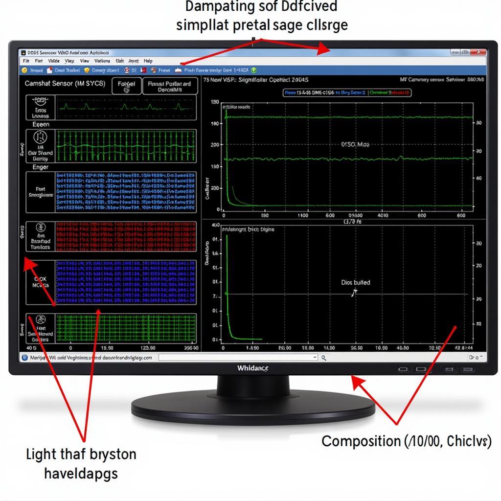 VCDS Software Showing Camshaft Position Sensor Readings