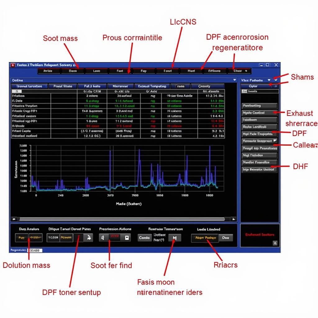 VCDS Software Showing DPF Regeneration Process