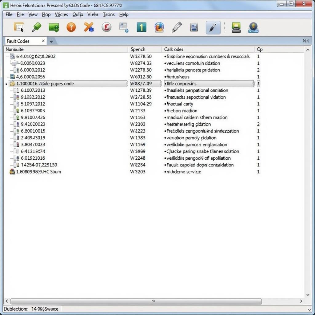 VCDS Software Screenshot Showing Fault Codes