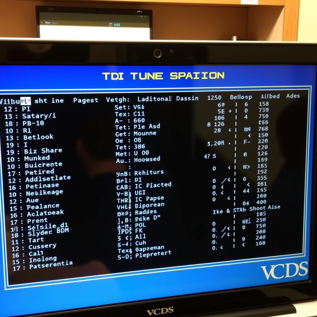 VCDS TDI Tuning Software Interface