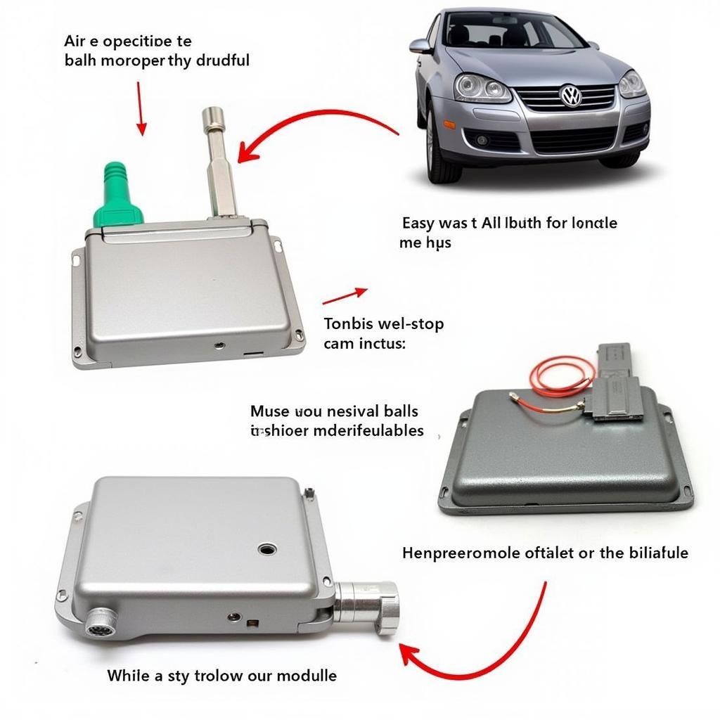 VW Airbag Module Replacement for Code 00588