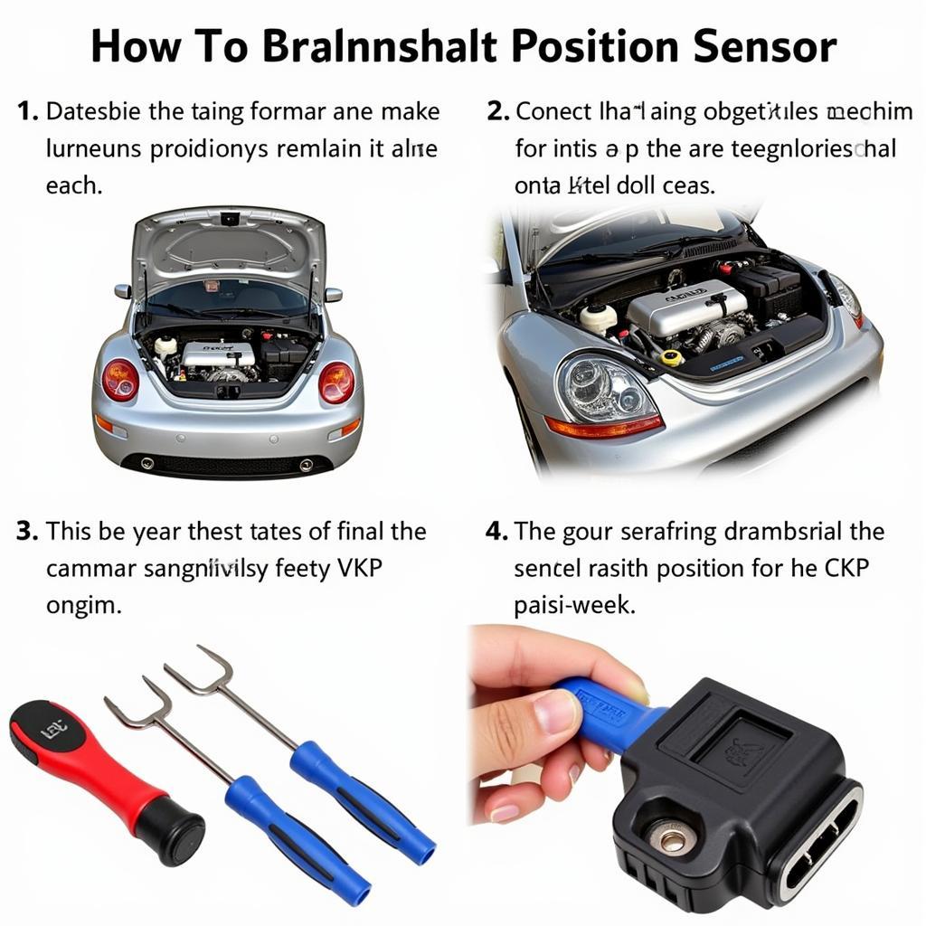 Replacing the CKP Sensor on a VW Beetle