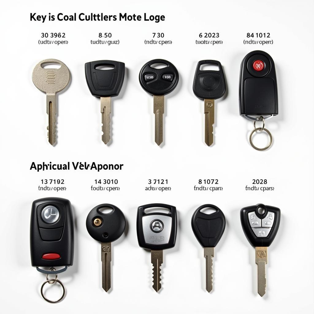 VW Bus Key Types and Codes