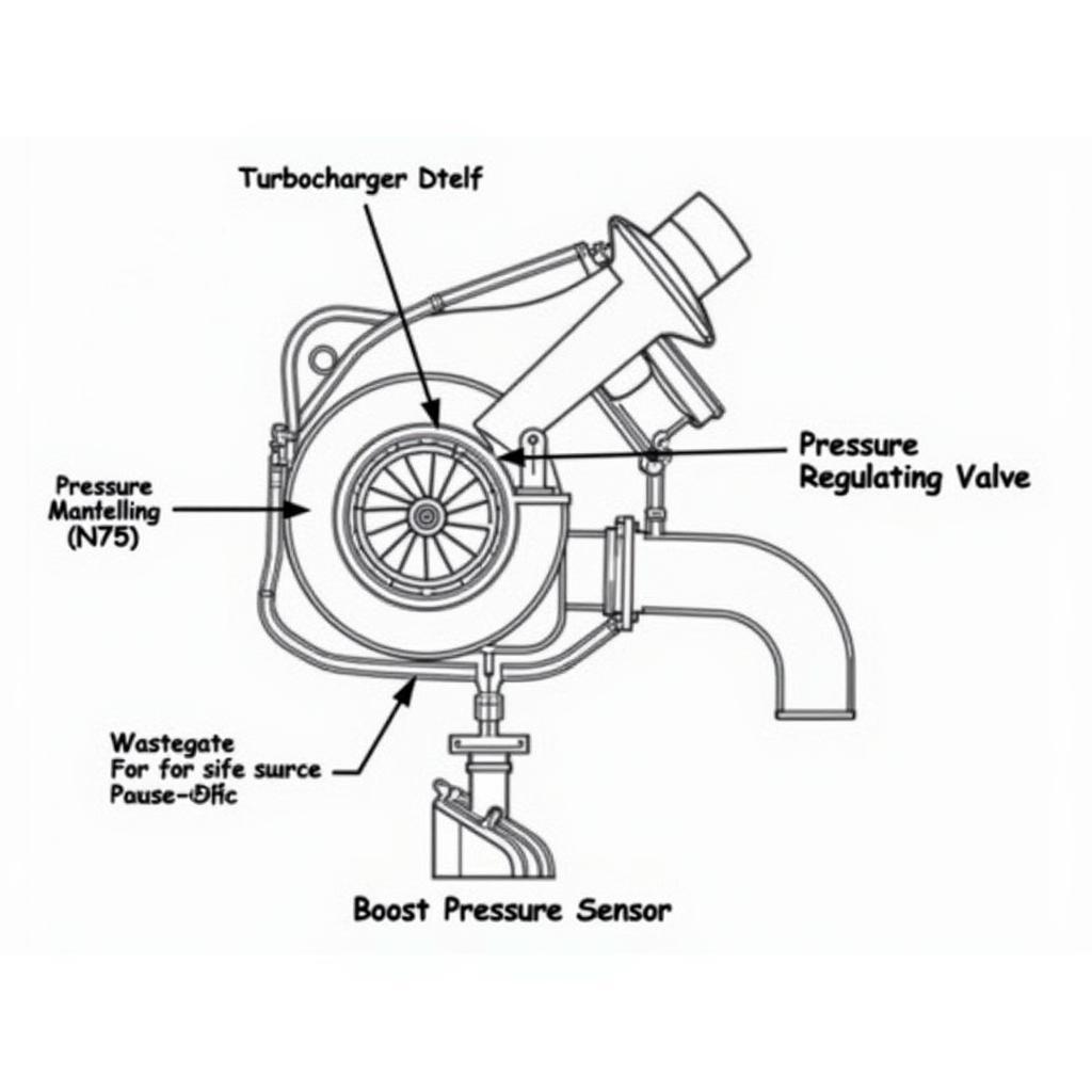 VW Code 17772 Turbocharger Diagram