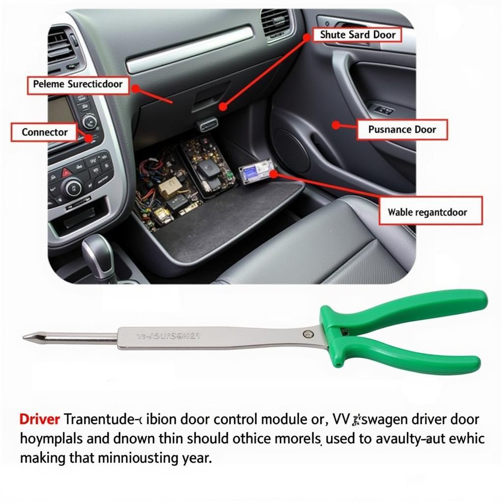 VW Code B1788F0: Driver Door Module