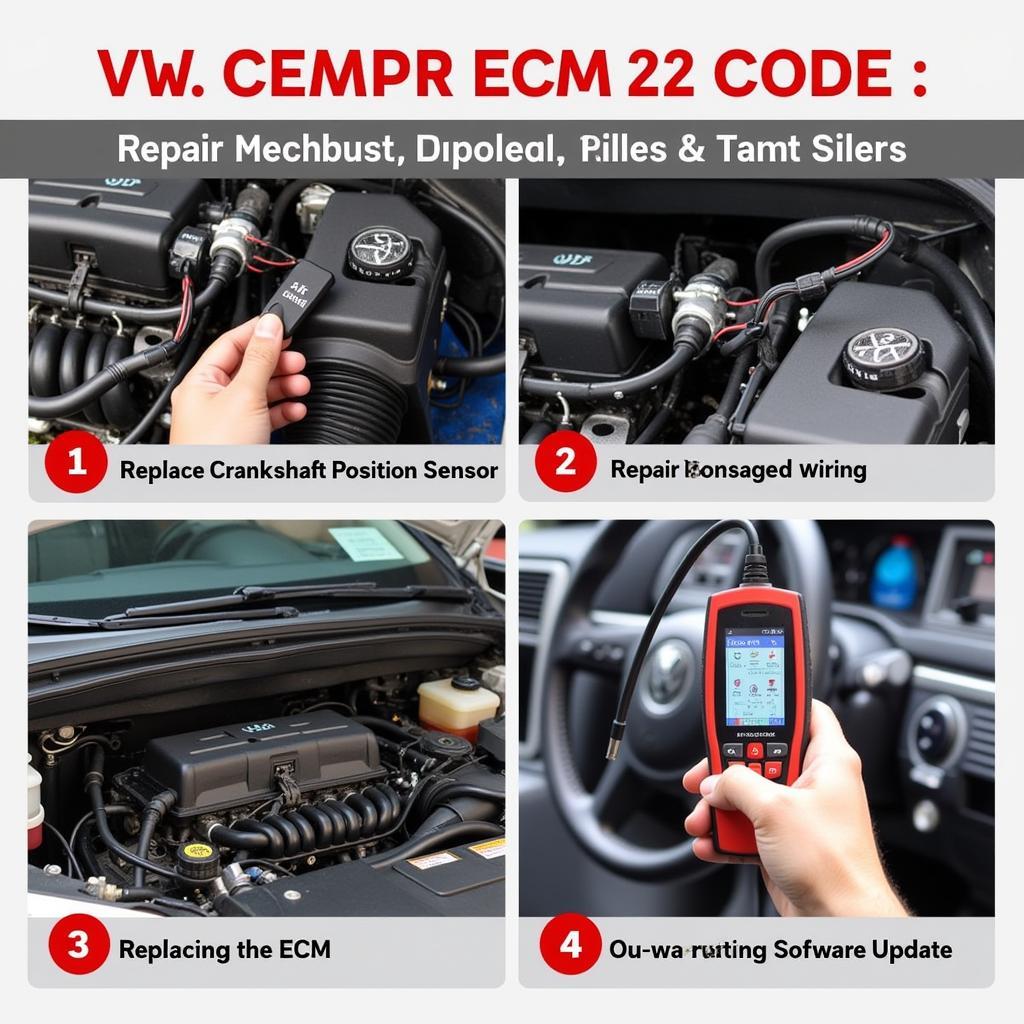 Repair Solutions for VW ECM 22 Code