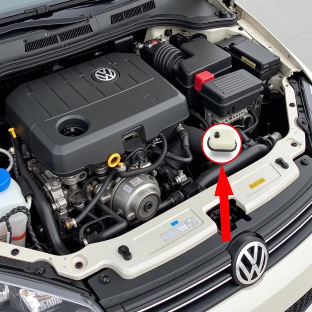 VW Engine Code P0332 Crankshaft Sensor Location