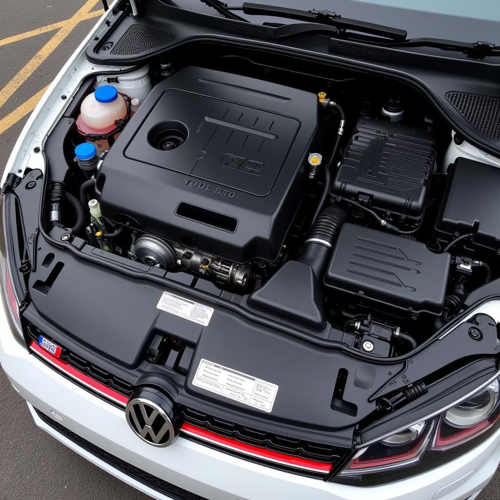 VW Golf GTI MK7 Engine Bay