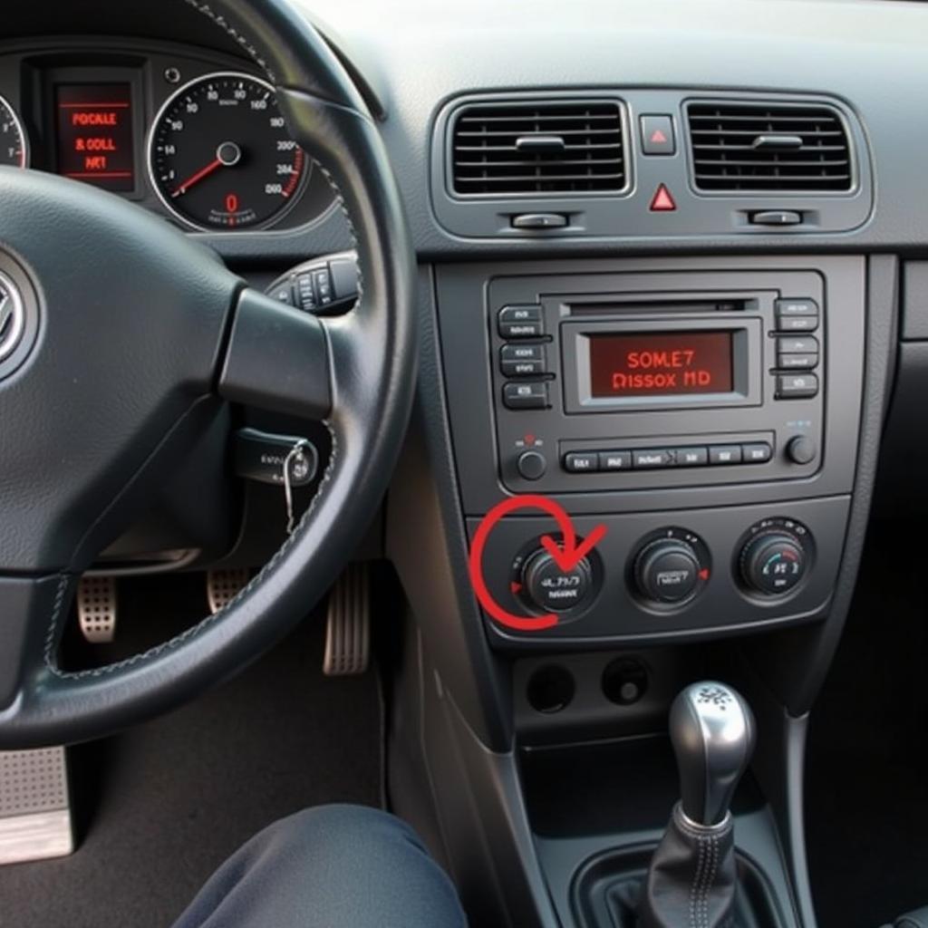 VW Golf MK4 OBD2 Port Location