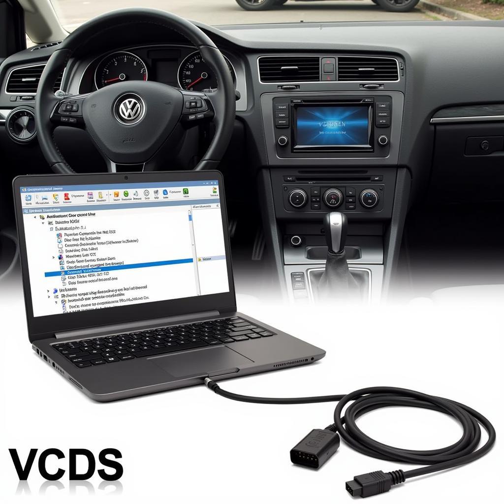 VW Golf Mk7 VCDS Diagnostic Interface