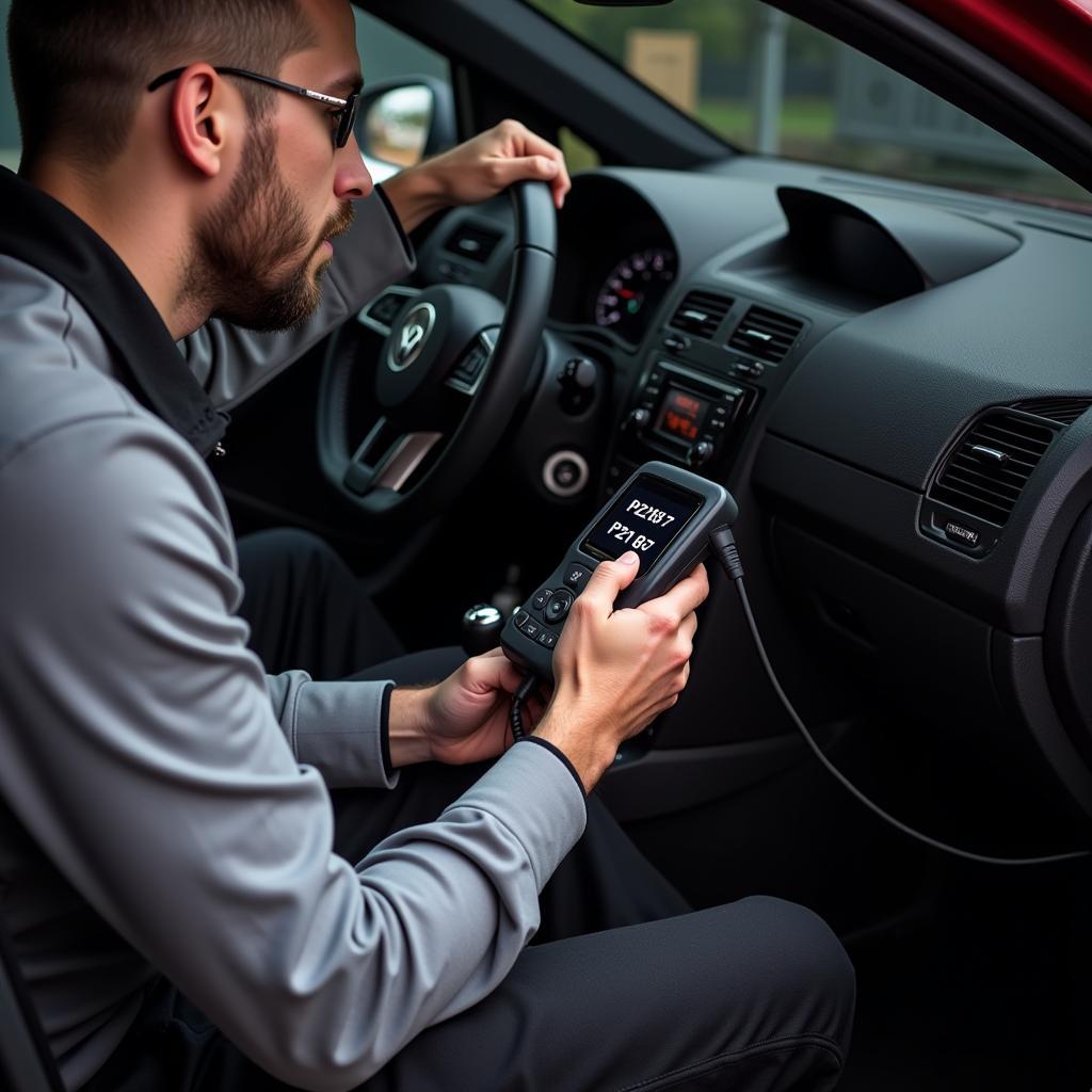 Using an OBD-II Scanner on a VW GTI