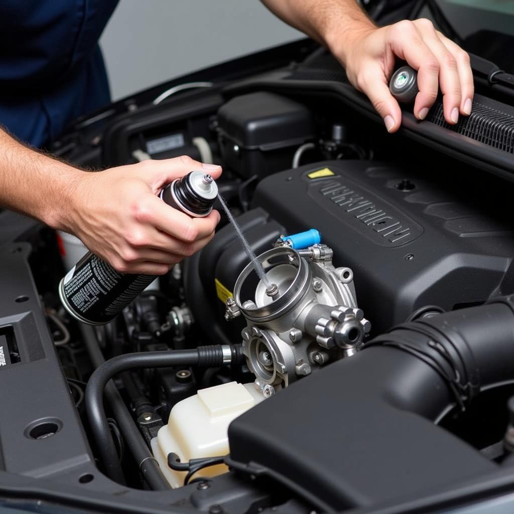 Cleaning the Throttle Body on a VW Jetta