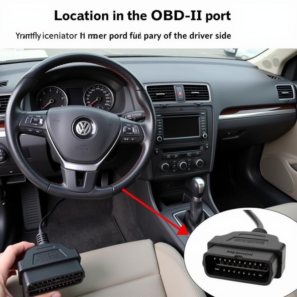 Finding the VW Passat Transmission Code Location