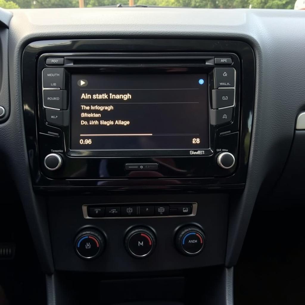 VW Polo Radio Working Normally