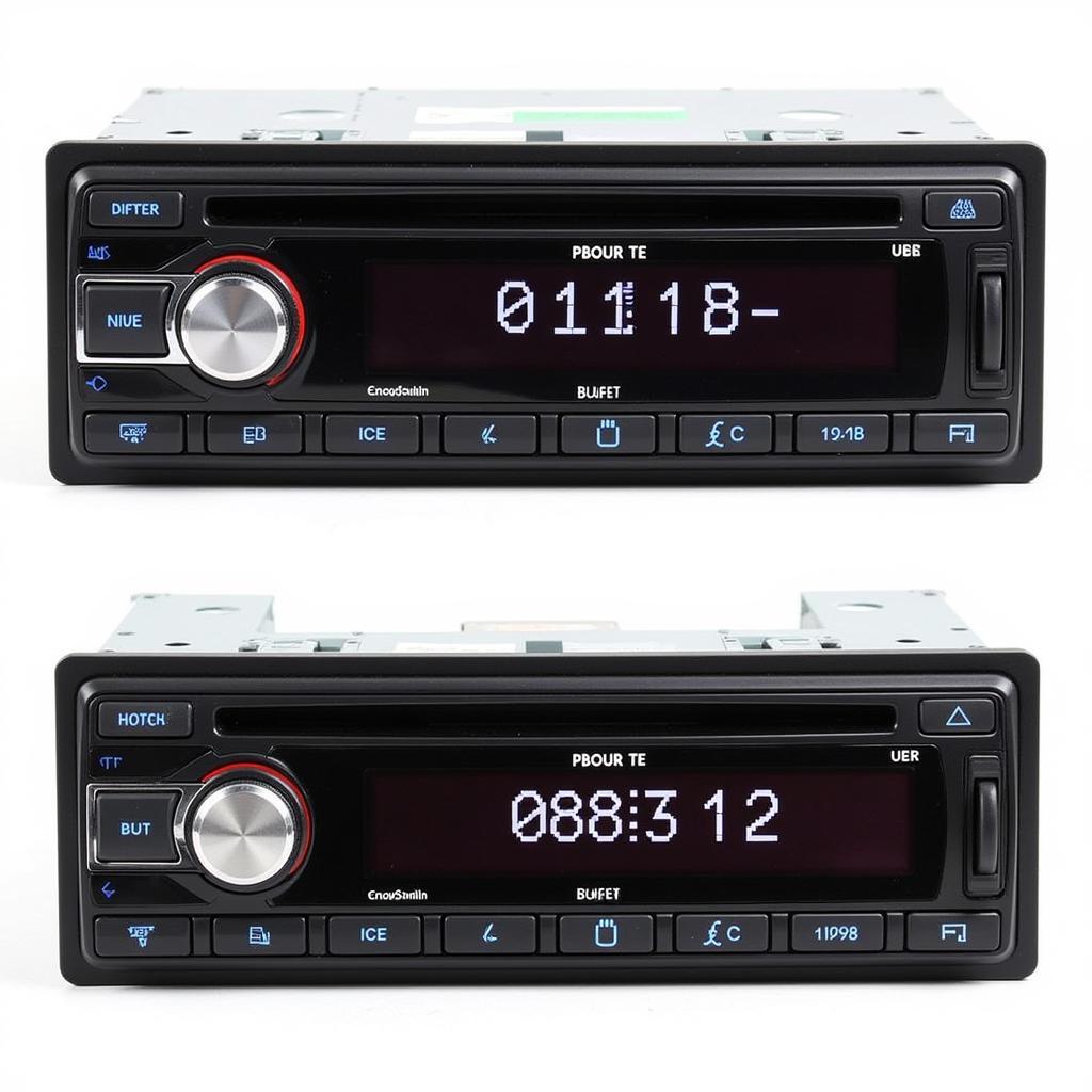 VW Radio Code Entry Interface