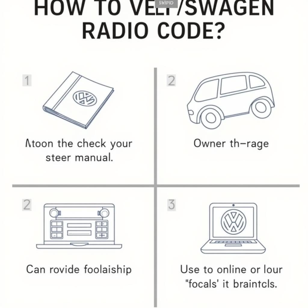 VW Radio Code Retrieval Process