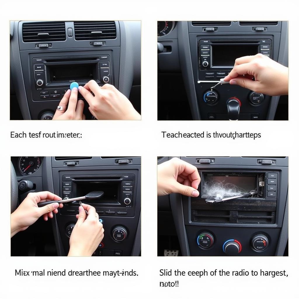 VW Radio Removal Steps