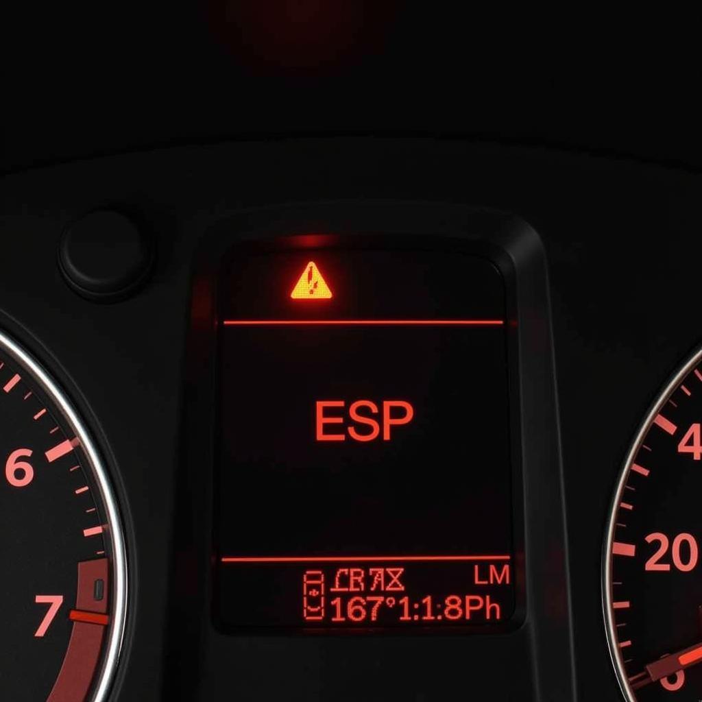 VW Routan Dashboard Warning Light for ESP Code 2312