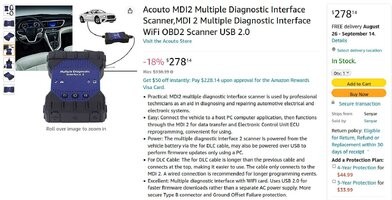 Chinese MDI-2 Clone Scan Tool Kit Packaging - Affordable automotive diagnostic tool.