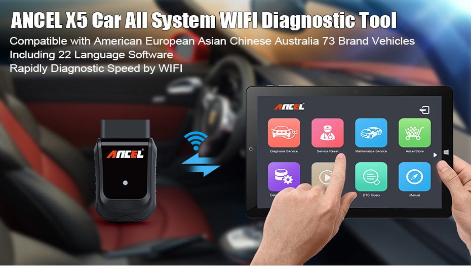 Ancel X5 Diagnostic Tool with Tablet