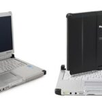 Panasonic Toughbook CF-C2 rugged 2-in-1 diagnostic laptop for vehicle repair shops and field technicians.