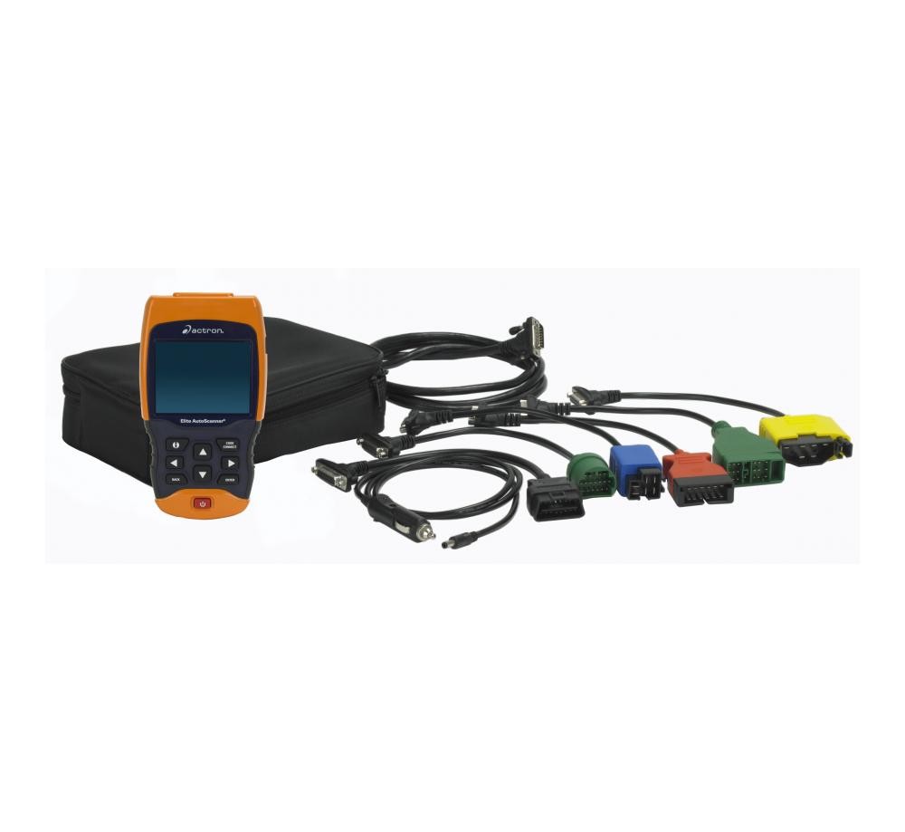 Actron Elite AutoScanner OBD II and CAN Scan Tool full kit with OBD I and OBD II cables