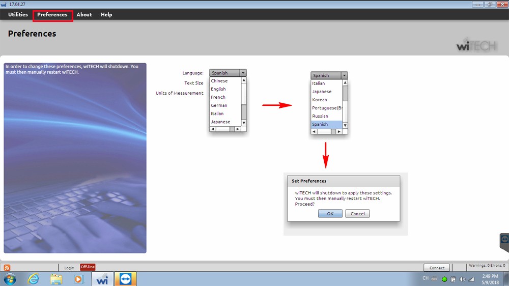 MicroPOD 2 Languages