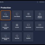 Navigating to Virus Scans in Avast Antivirus